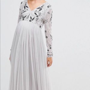 Euc ASOS maternity tulle dress size 10